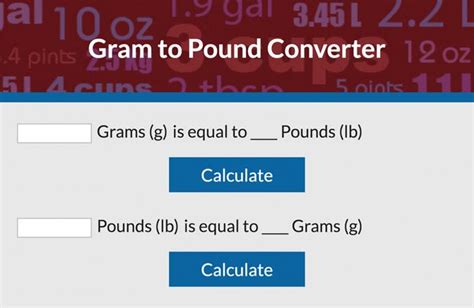 Plus learn how to convert lb to g. Convert Grams to Pounds