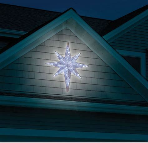 Large Outdoor Lighted Bethlehem Star Outdoor Lighting Ideas