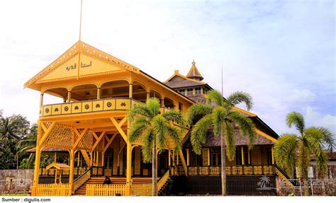 Gambar Istana Kesultanan Pontianak Badariyah Albantani Gambar Rumah Di