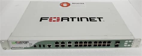 Fortinet Fortigate Fg 100d Firewalll Appliance