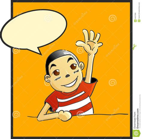 Clip Art Of A Boy Saying No Clipart Clipart Suggest
