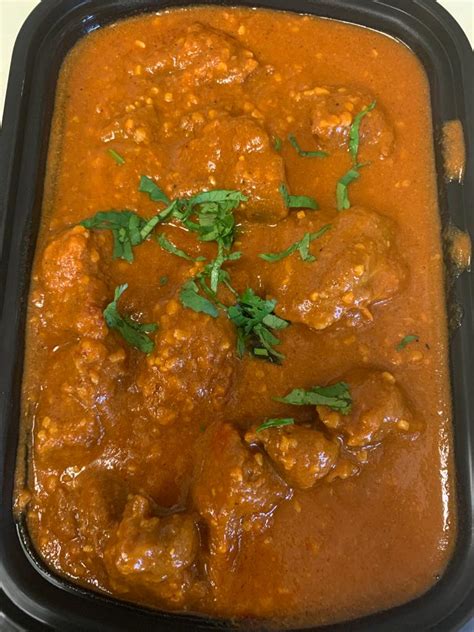 Lamb Garlic Curry Indian Food Takeout