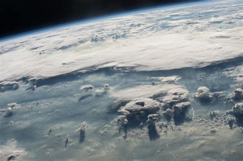Iss048e046434 07292016 Towering Cumulonimbus And Other Clouds