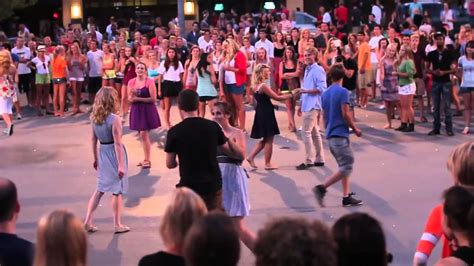 Grand Rapids Original Swing Society Line Dance Proposal Youtube
