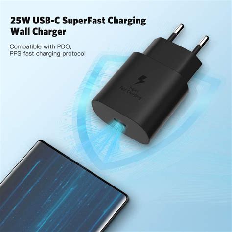 Samsung 25w Usb C Adapter With Type C Cable Eu Gearmade