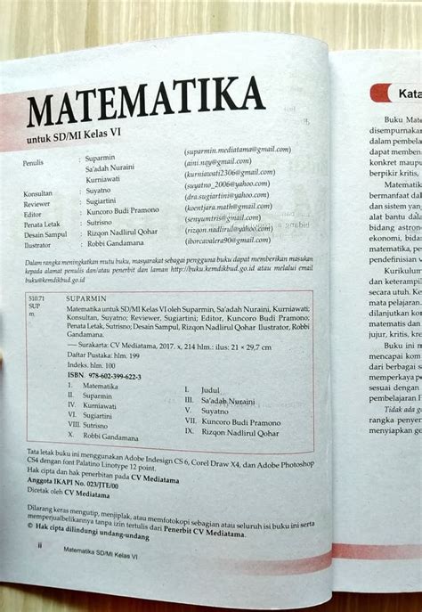 Savesave kunci jawaban matematika kelas 6 for later. 23+ Kunci Jawaban Buku Matematika Kelas 6 Kurikulum 2013 ...