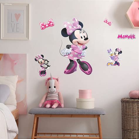 Wall Palz Disney Minnie Mouse Wall Decal Disney Minnie Mouse Decals