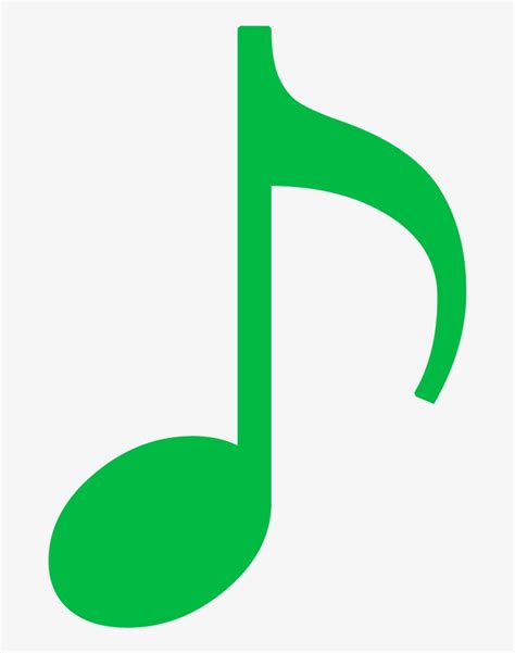 Music Notes No Background Musical Notes Colour Green Free