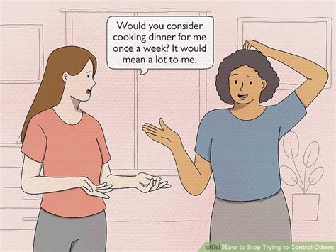 How To Stop Trying To Control Others With Pictures Wikihow