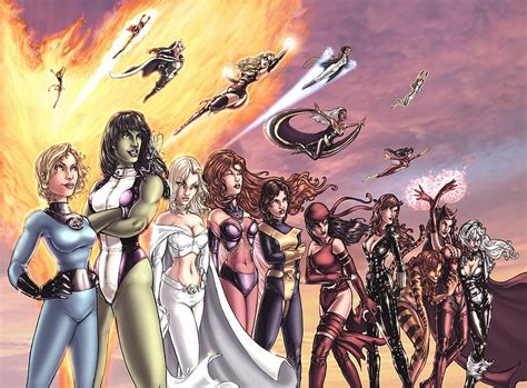 Marvel Vs Dc Female Edition Battles Comic Vine For Your Mobile