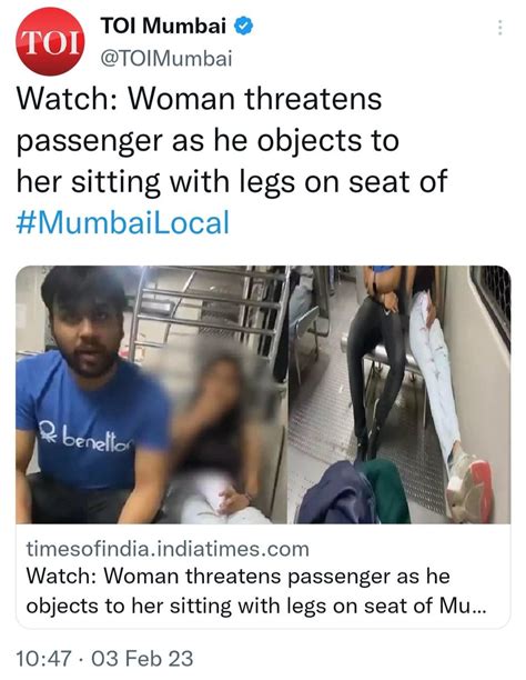 Indian On Twitter Rt Askanshul Times Of India Blurred Woman And Showed Man In The Photo In