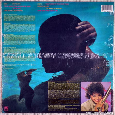 Janet Jackson ‎ Janet Jackson 1982 Vinyl Lp Album Voluptuous Vinyl Records