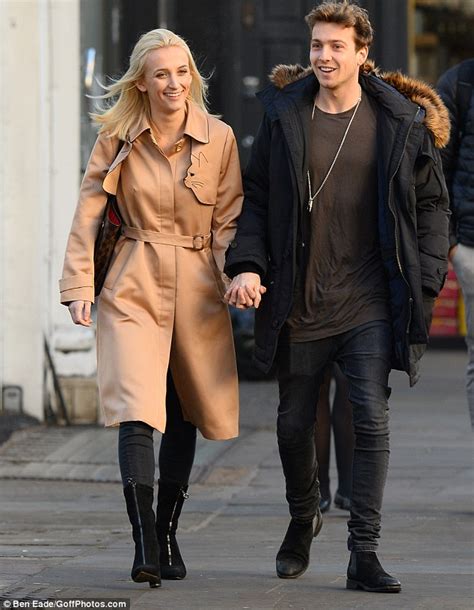 Mics Tiffany Watson Enjoys Romantic Stroll With Beau Sam Thompson Daily Mail Online