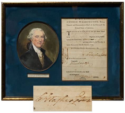 Sell Or Auction A George Washington Autograph Letter Signed