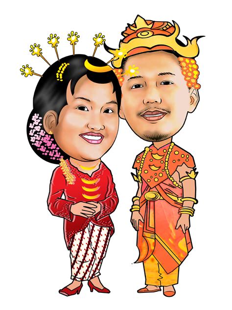 Gambar Kartun Pernikahan Jawa Aliansi Kartun