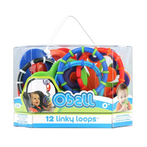 12 linky loops™ игрушка для прорезывания зубов. Oball 12 Linky Loops | Babies R Us Canada