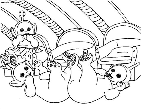Teletubbies Coloring Pages To Print For Kids Teletubbies Kids