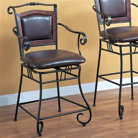 Coaster Dining Chairs And Bar Stools 100160 24 Metal Bar Stool With