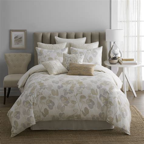 You certainly want to have a new comforter bed set to get better quality sleep than usual. Modern Living Oxidized Leaf Comforter Set - Bedding and ...