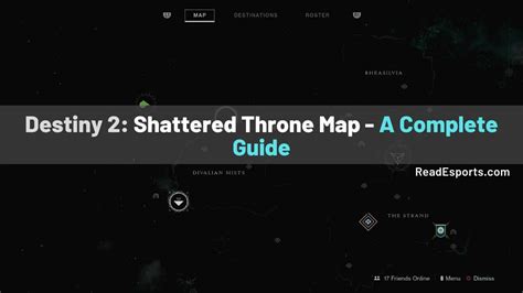 Destiny 2 Shattered Throne Map A Complete Guide About Shattered