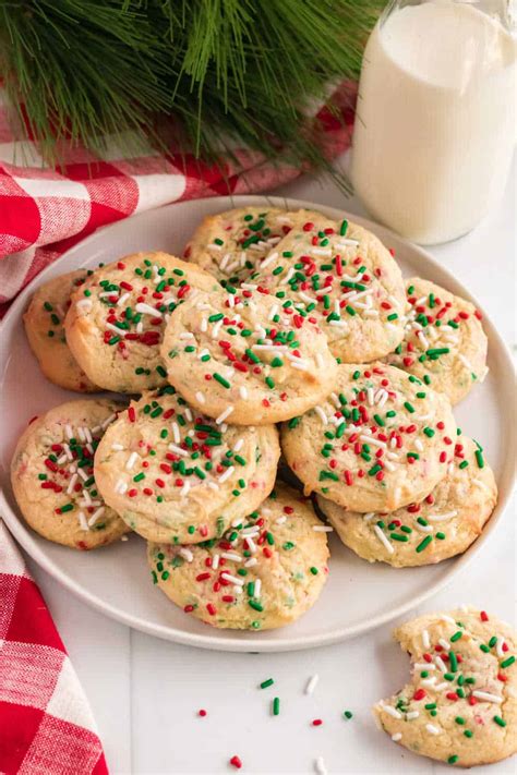 Christmas Cake Mix Cookies Simply Stacie