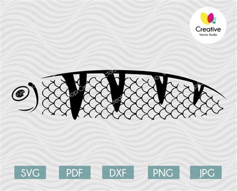 Fishing Lure SVG 35 Cut File Image Creative Vector Studio