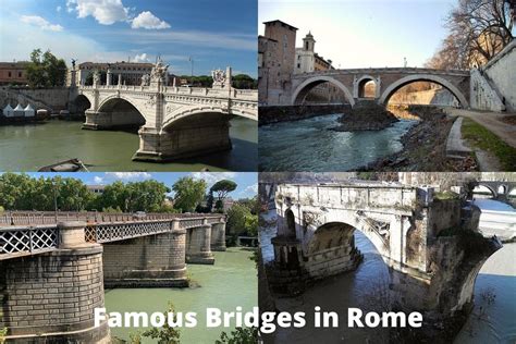 Bridges In Rome 10 Most Famous Artst