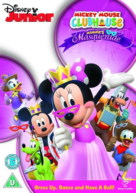 Mickey Mouse Clubhouse Minnies Masquerade Dvd Uk Dvd