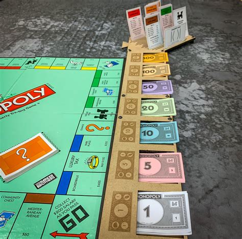 Monopoly Combo Pack Monopoly Money Organizer And Property Etsy