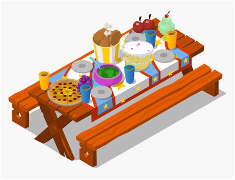 Free Clipart Picnic Table Elcho Table