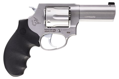 Taurus Defender 856 38 Special Matte Stainless Revolver With Front