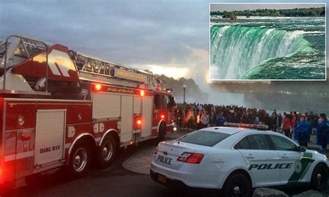 Horror At Niagara Falls As Woman Intentionally Goes Over The Edge At