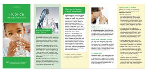 Ada Patient Education Brochures Behance
