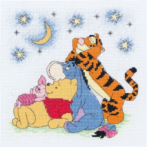 Anchor Cross Stitch Kit Winnie The Pooh Kits Pooh And The Gang