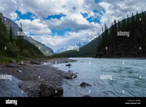 Scene From Banff National Park Ab Canada Stock Photo Alamy