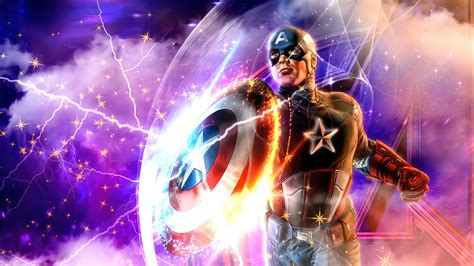 Captain America Shield 4k 62726 Wallpaper