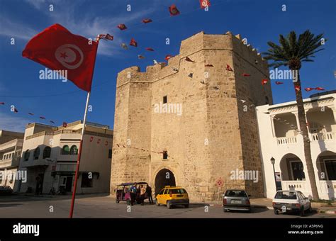 Entrance To The Old Medina Hammamet Tunisia Stock Photo Alamy