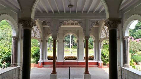 Entrance Arches Of The Aga Khan Palace Pune India India