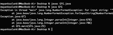 Java Program To Convert A String To Int Geeksforgeeks