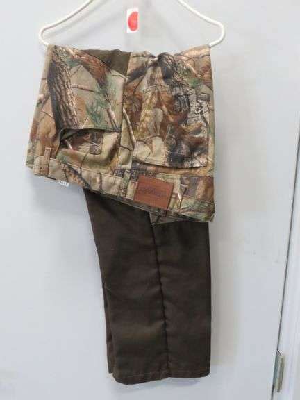 Wrangler Camo Brush Pants 40 X 30 Appear Brand New Aaa Auction And