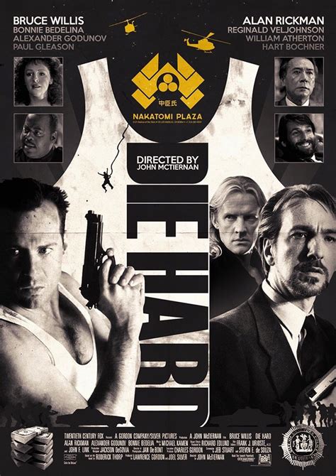 Die Hard Alt Posters Old Film Posters Best Movie Posters Movie