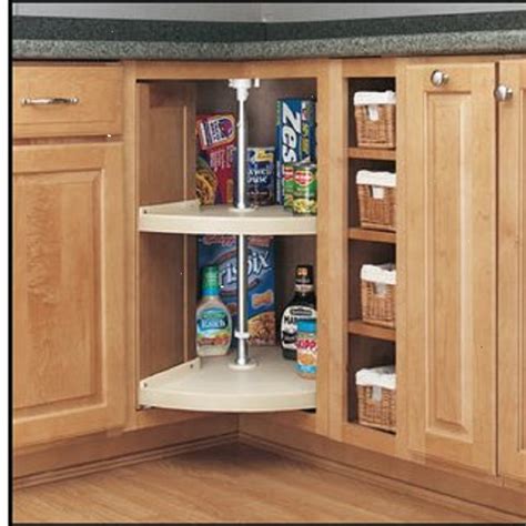 Our kitchen storage & organization category offers a great selection of lazy susans and more. Rev-A-Shelf 2-Tier Plastic Pie-Cut Cabinet Lazy Susan at ...