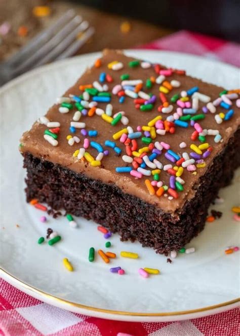 Different size pans hold different volumes of batters and this must be taken into account when substituting one pan size for. The Best Chocolate Sheet Cake Recipe. Ever! | Lil' Luna