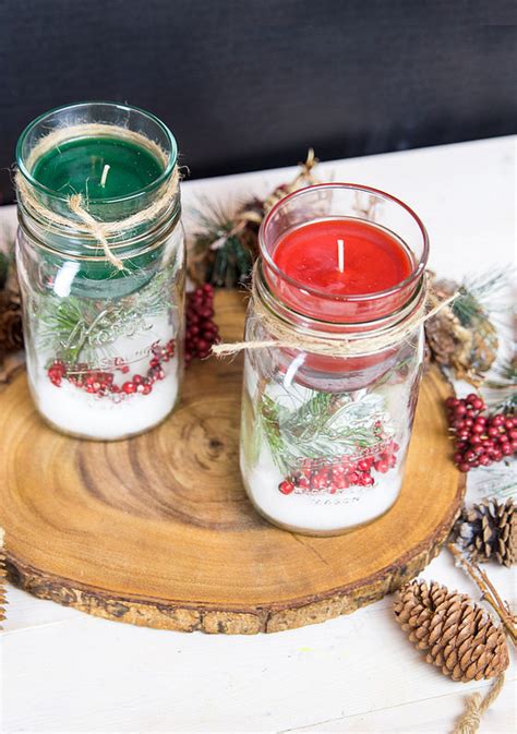 15 Wonderful Christmas Candle Holders You Can Easily Diy