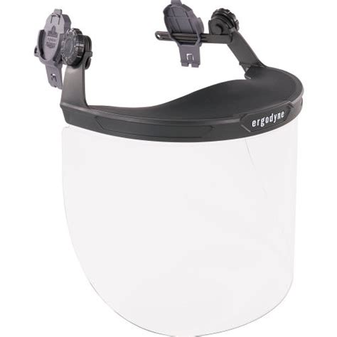 Ergodyne® 8995 Hard Hat Face Shield For Full Brim Clear