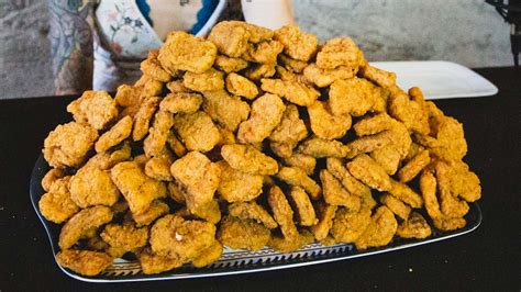 If you are going to rate a recipe, please first follow it!!! Petite Competitive Eater Crushes 360 Chicken Nuggets In ...