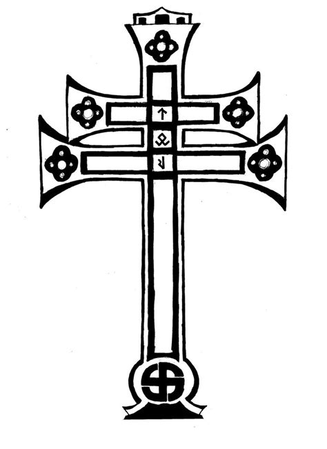 And since the figure of the cross mainly consists of multiple straight lines, don't. How To Draw Cool Crosses - Cliparts.co