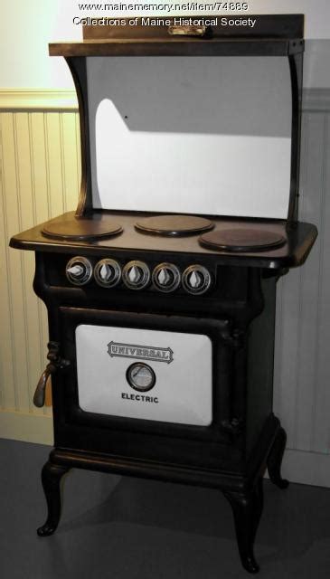 Universal Electric Stove Ca 1922 Maine Memory Network
