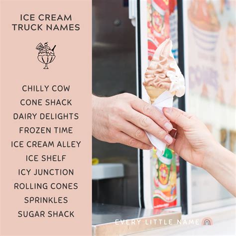 210 Best Ice Cream Shop Names Cute Funny And Retro Every Little Name