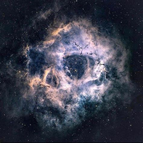 The Rosette Nebula Is Known For Its Skull Like Shape Its 65 Light